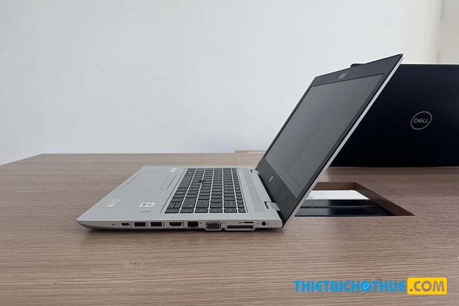 Cho thuê laptop HP Probook 640 G7 - side
