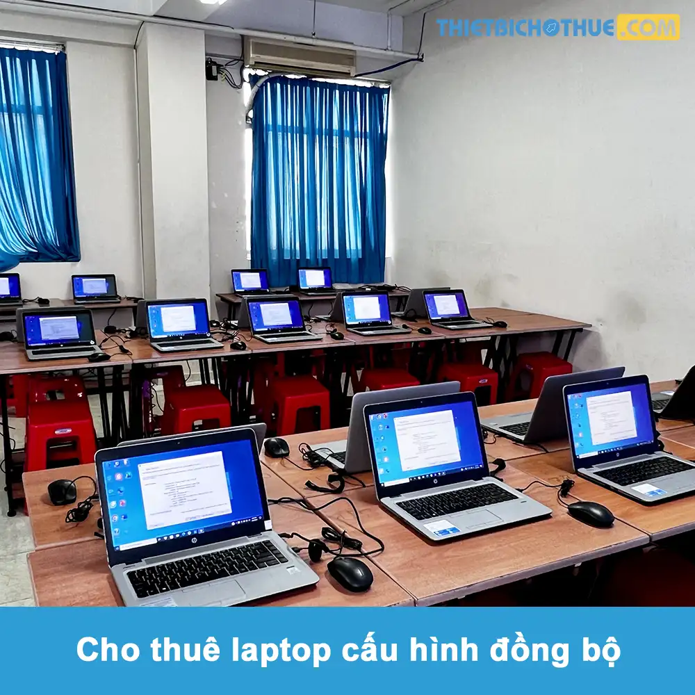 Cho thuê laptop cấu hình đồng bộ